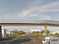 Footbridge, M8 Motorway, Hillington