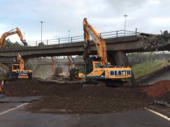 Motorway Bridge S102 - M73 Motorway